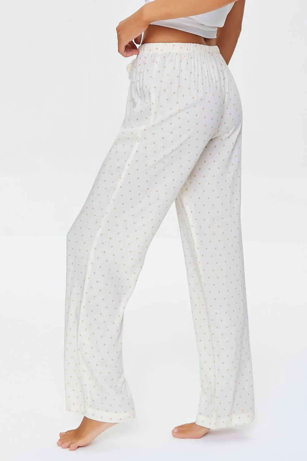 Star Print Pajama Pants - Image 3