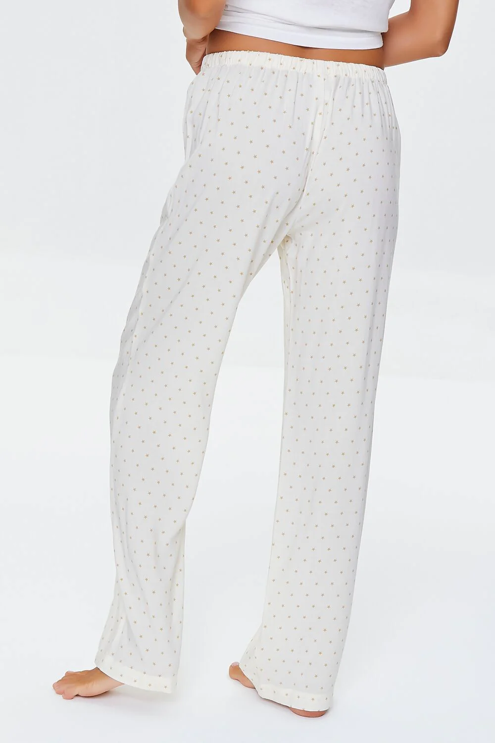 Star Print Pajama Pants - Image 4