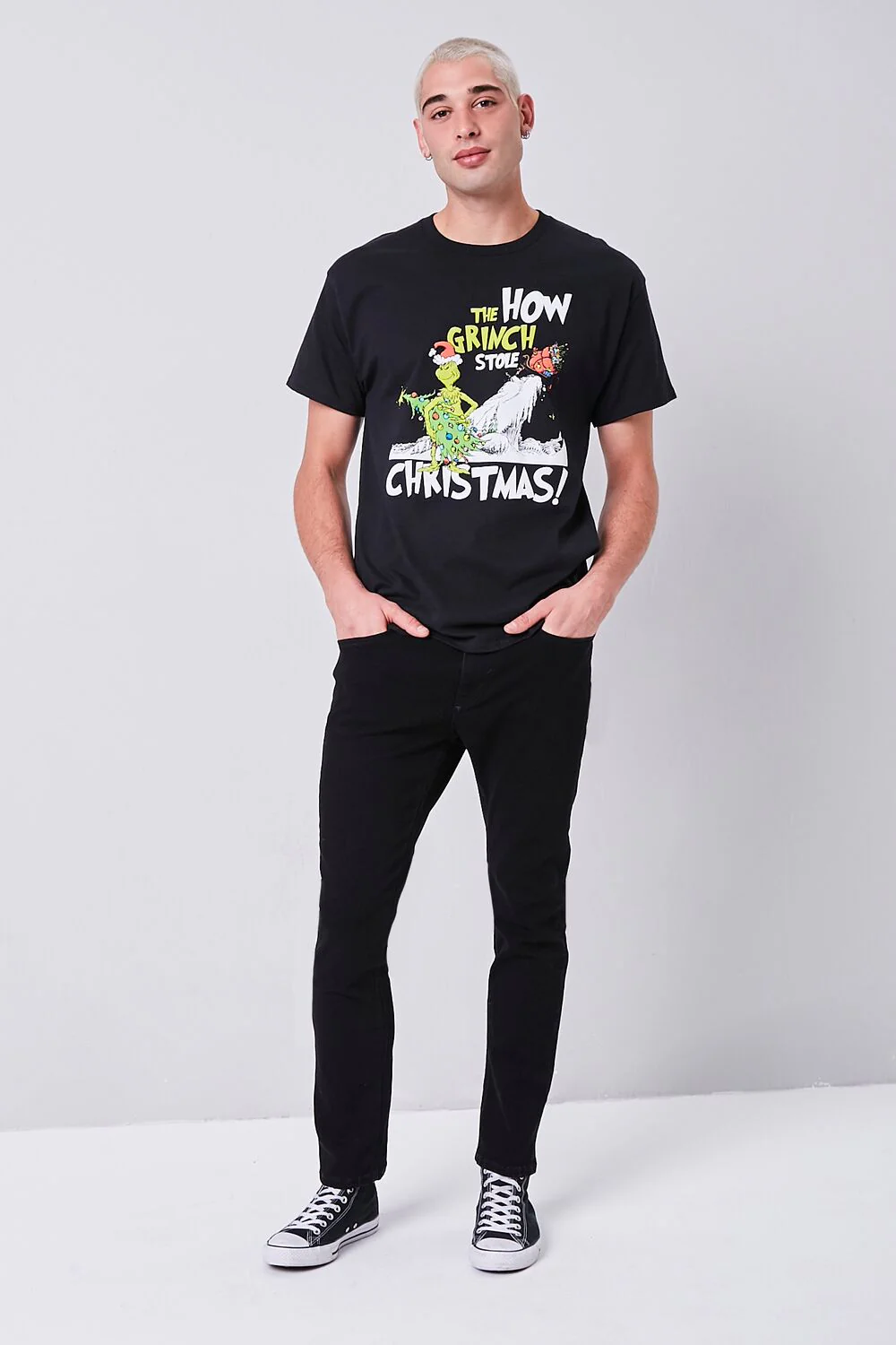 The Grinch Graphic Crew Neck Tee - Image 4