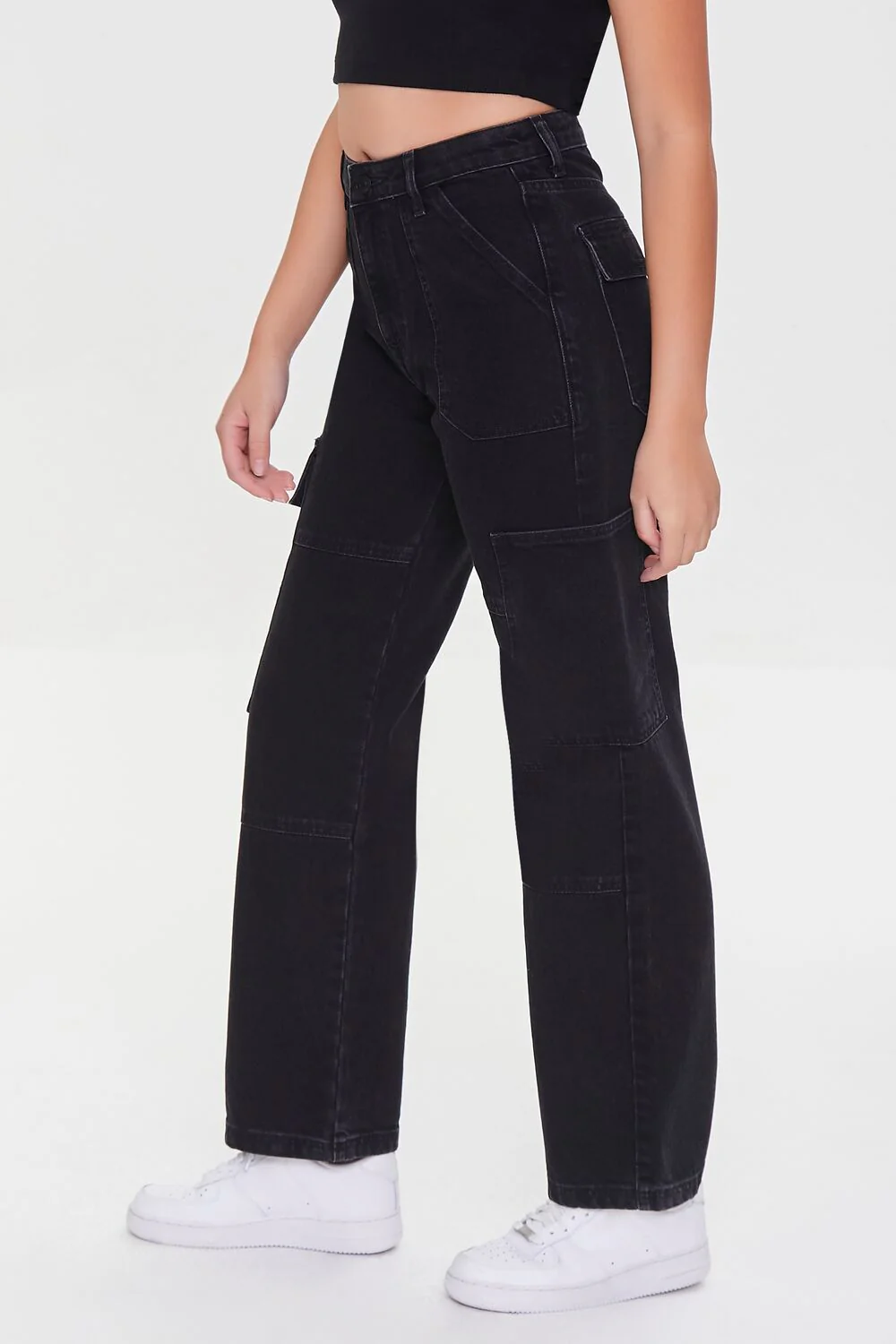 High-Rise Wide-Leg Jeans - Image 3