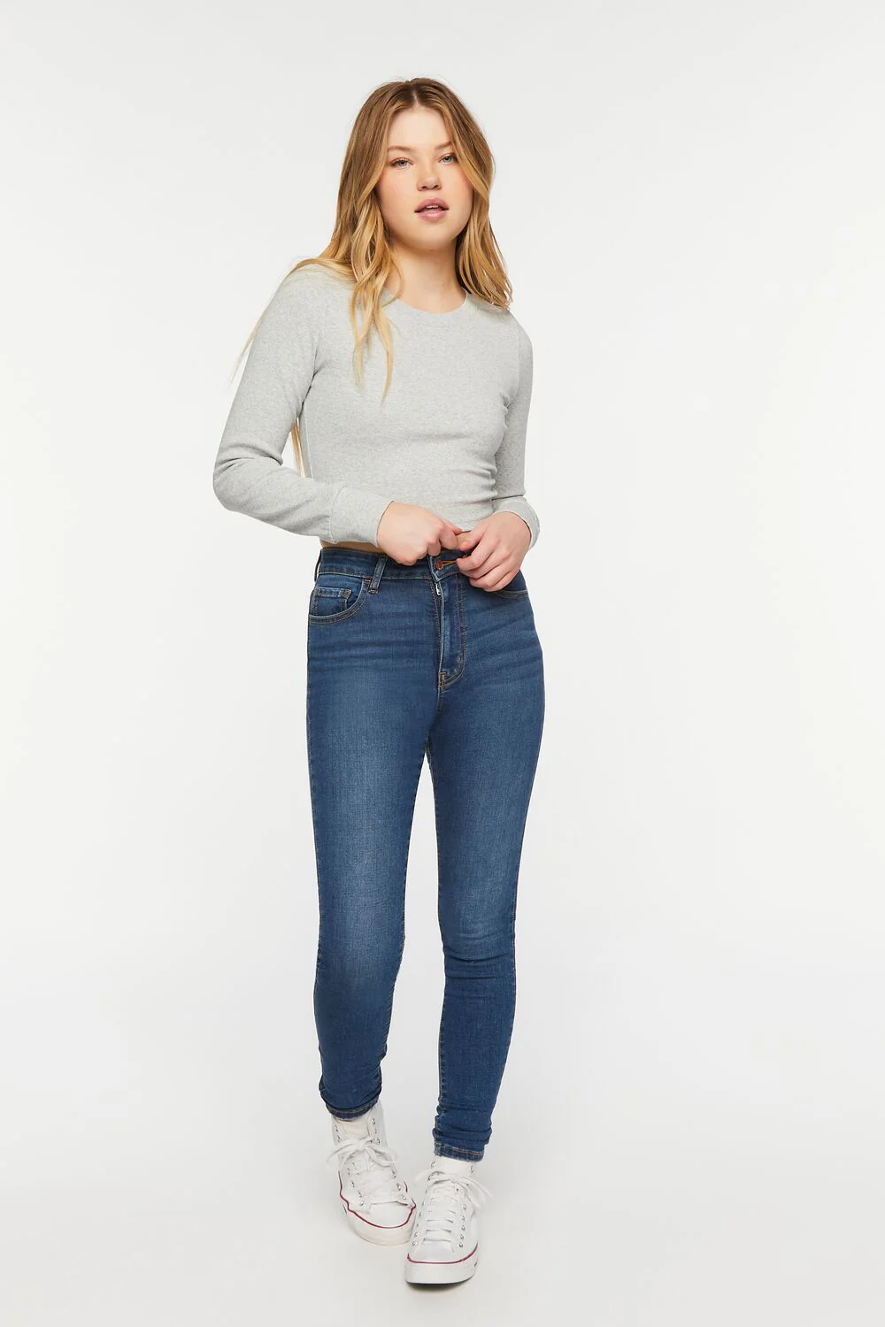 Mid-Rise Skinny Jeans - Image 11