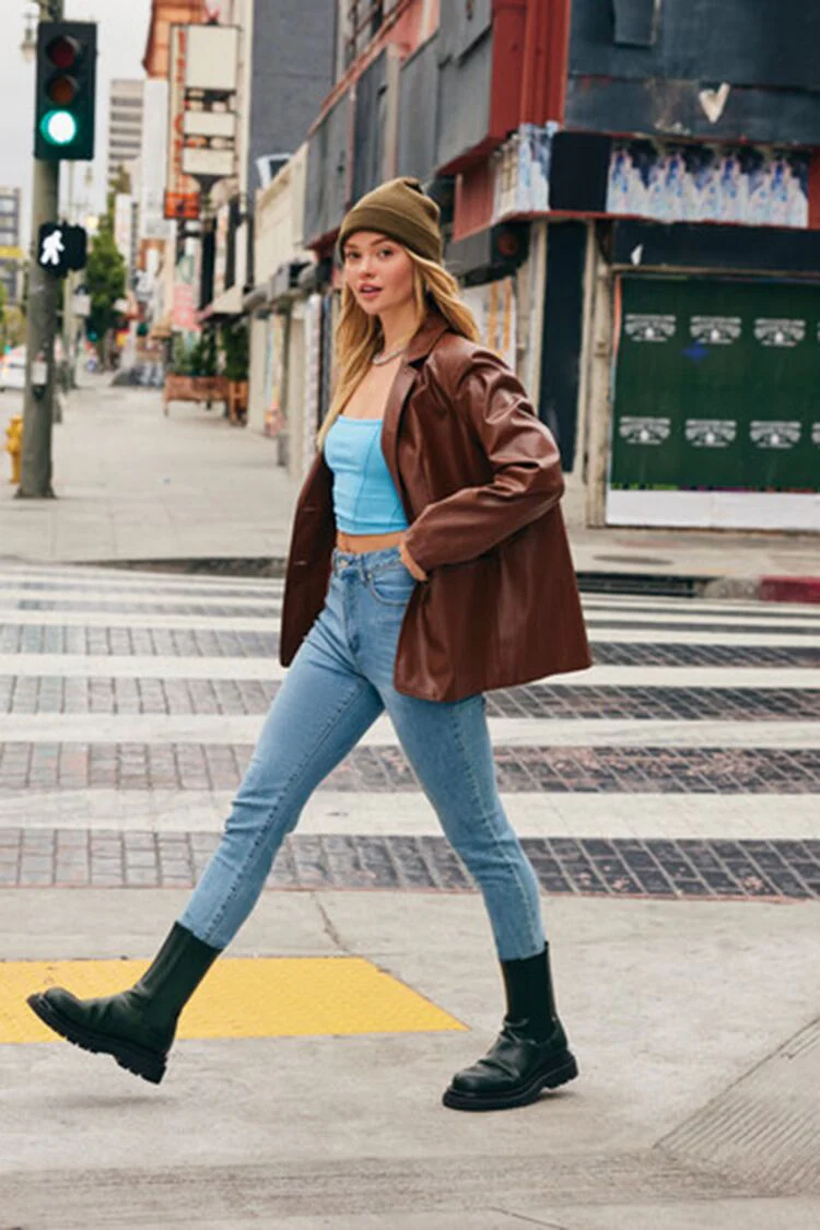 Mid-Rise Skinny Jeans - Image 2