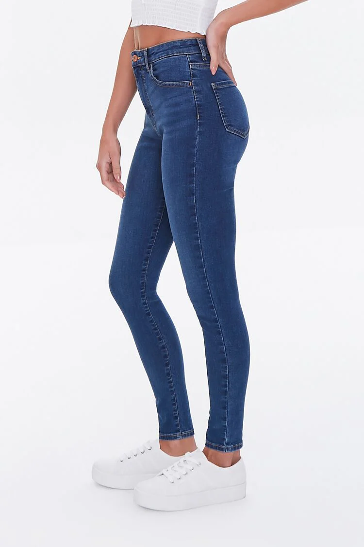 Super-Stretch High-Rise Skinny Jeans - Image 14