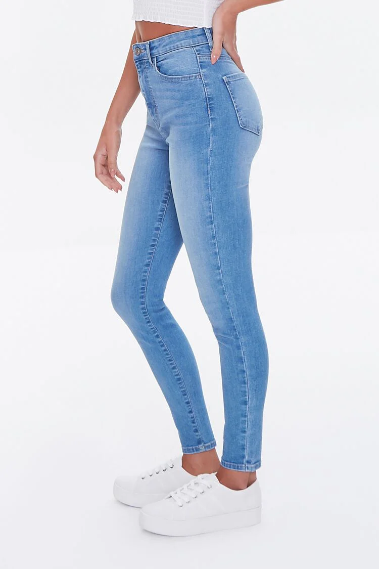 Super-Stretch High-Rise Skinny Jeans - Image 8
