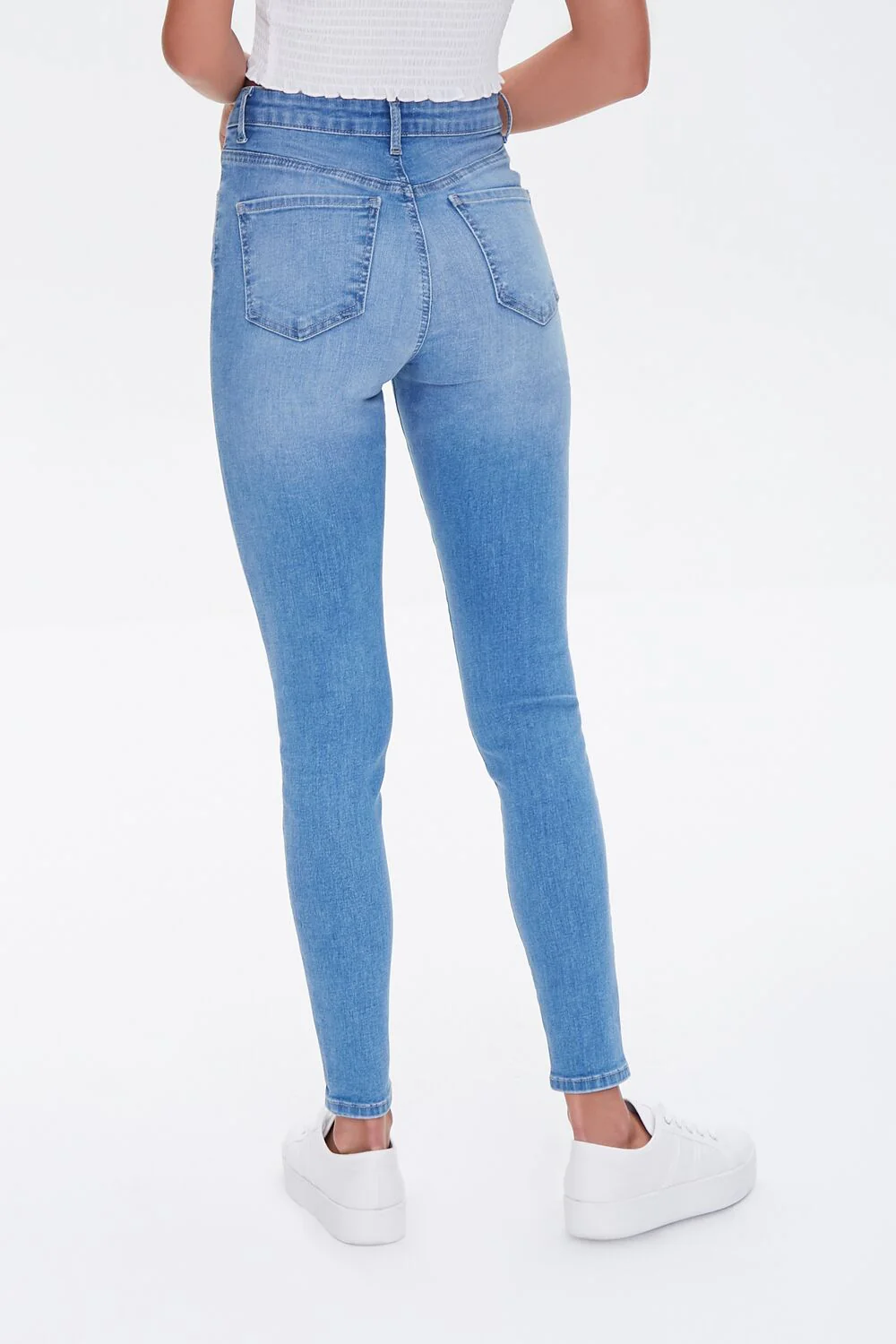 Super-Stretch High-Rise Skinny Jeans - Image 9
