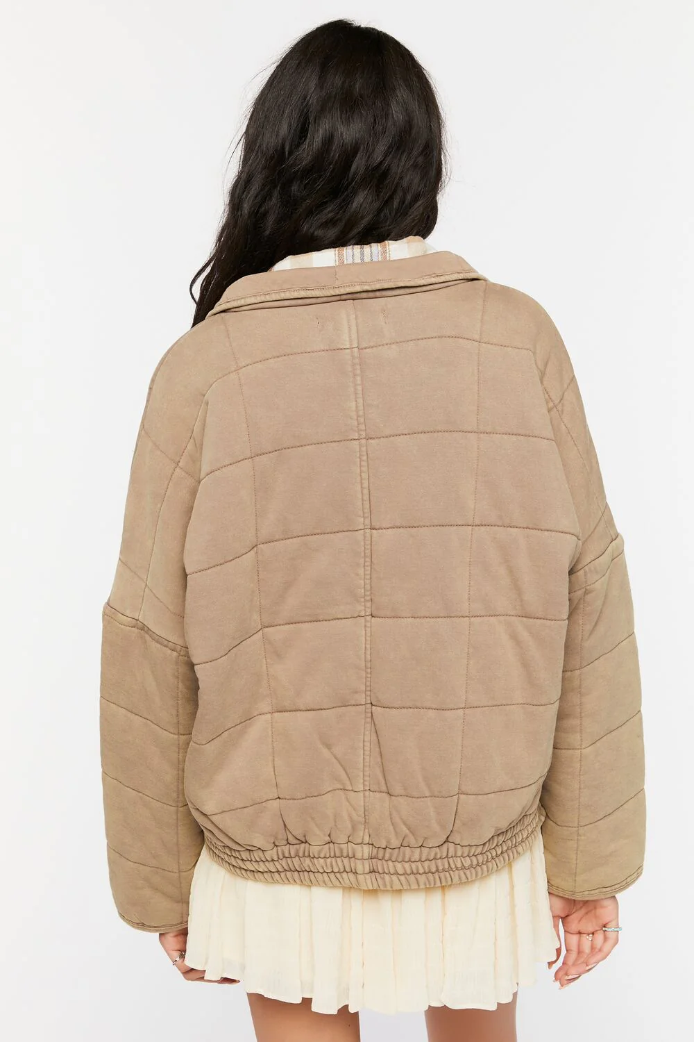 Quilted Zip-Up Jacket - Image 3