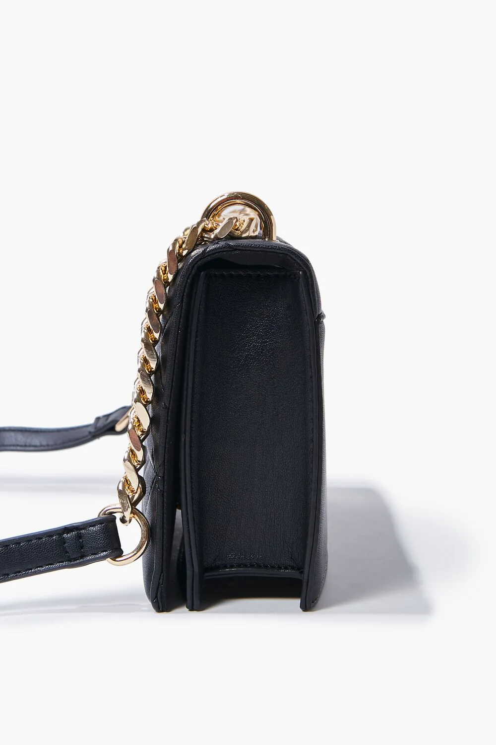 Quilted Faux Leather Crossbody Bag - Image 2