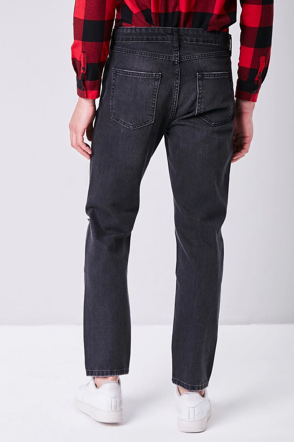 Distressed Straight-Leg Jeans - Image 4