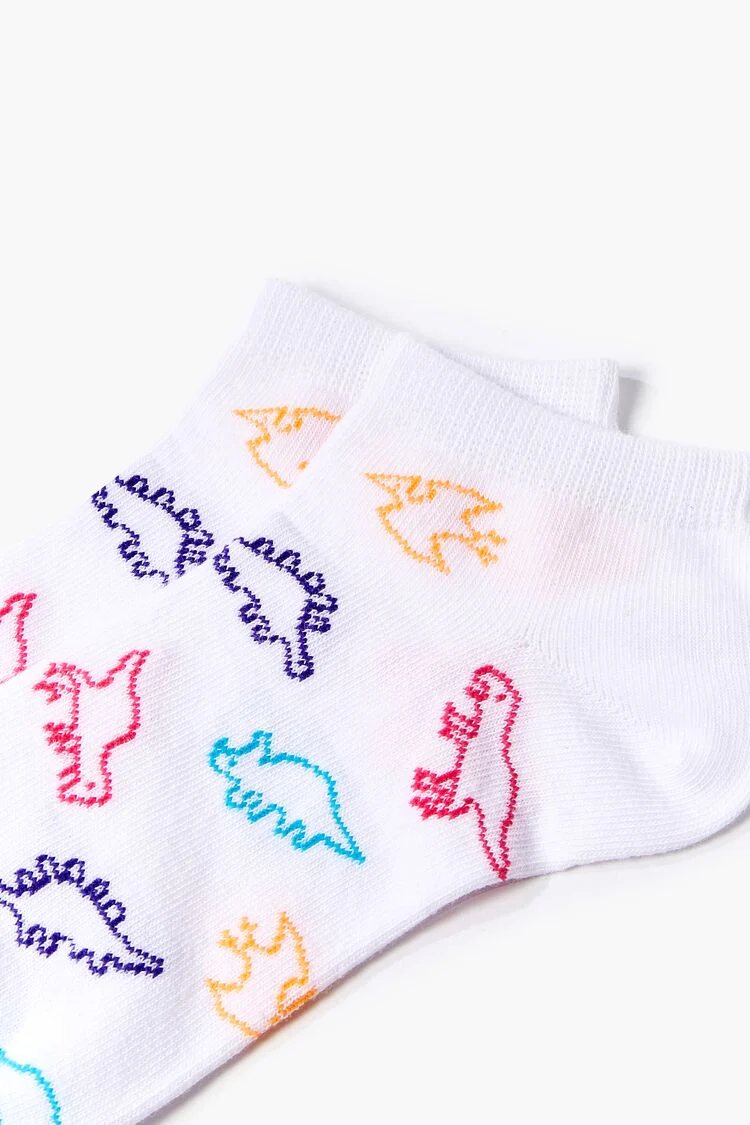 Dinosaur Print Ankle Socks - Image 2