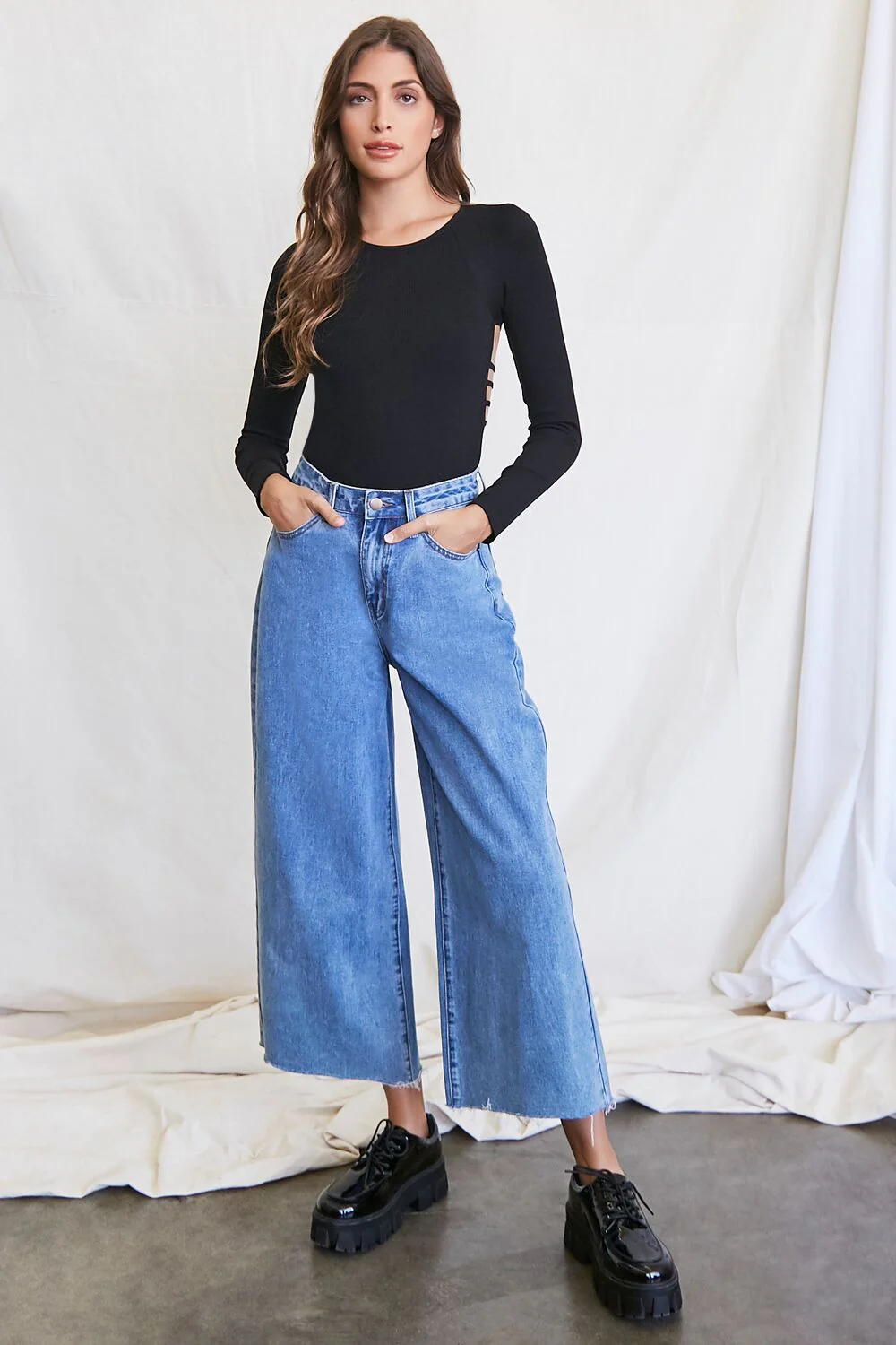 Ladder Cutout High-Leg Bodysuit - Image 4