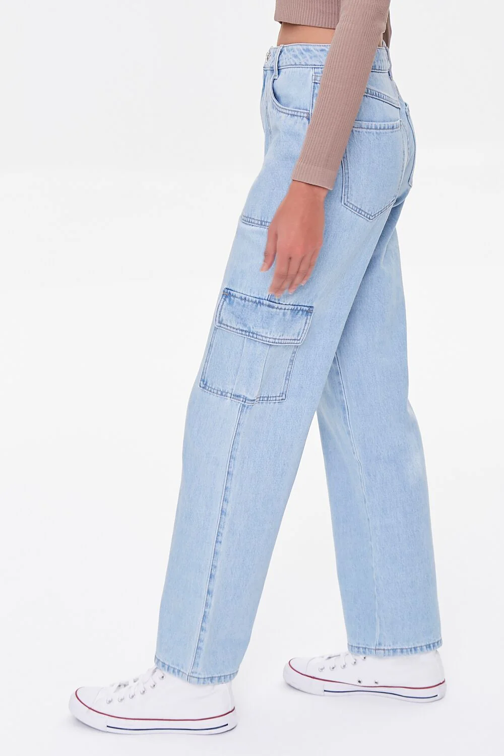 Straight-Leg Cargo Jeans - Image 3