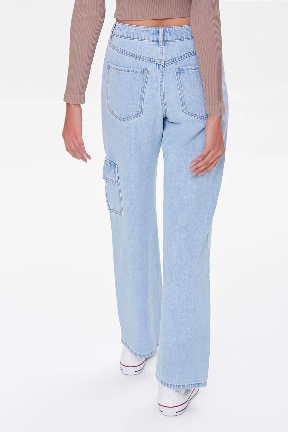 Straight-Leg Cargo Jeans - Image 4