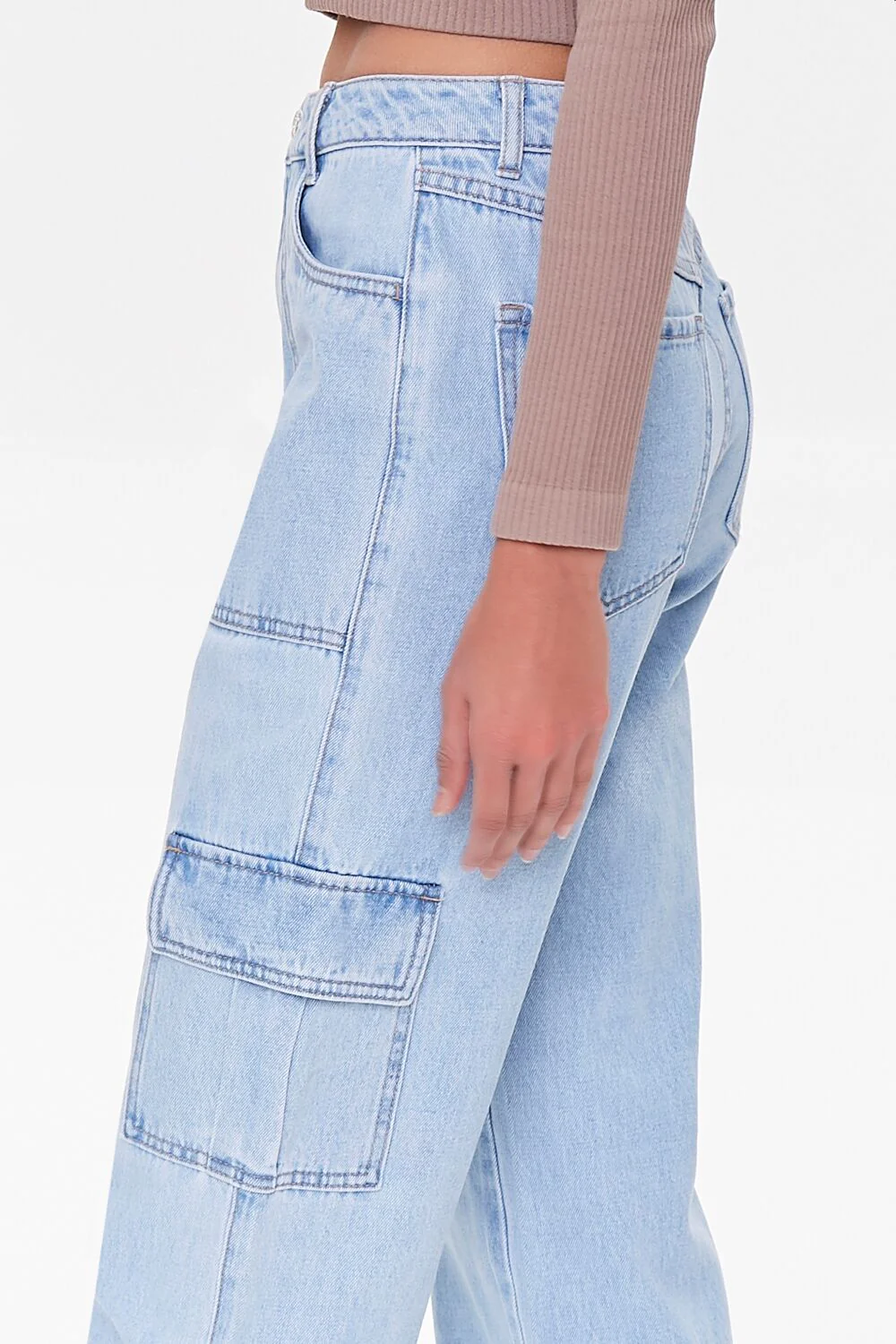 Straight-Leg Cargo Jeans - Image 5