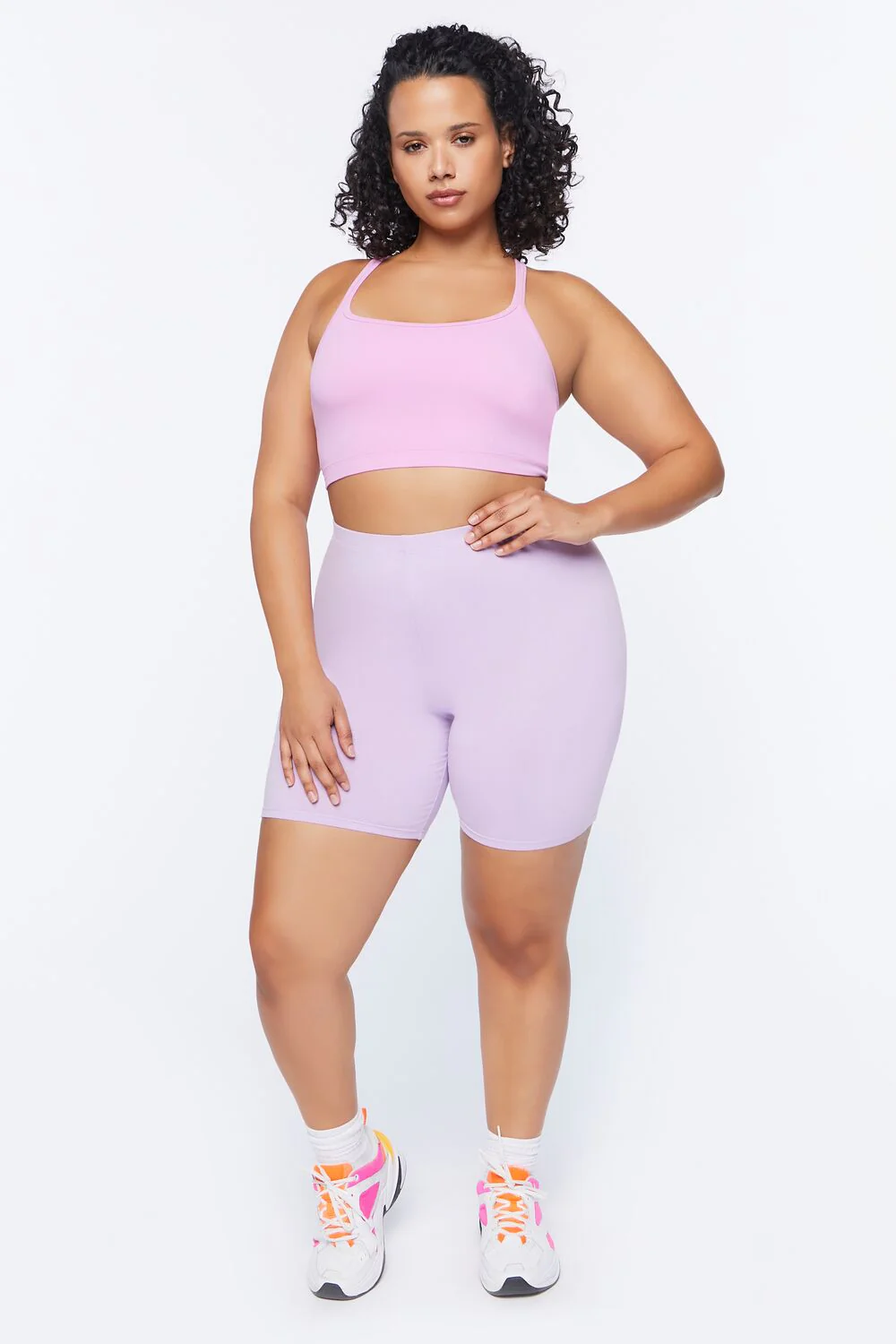 Plus Size Basic Organically Grown Cotton Shorts - Image 10