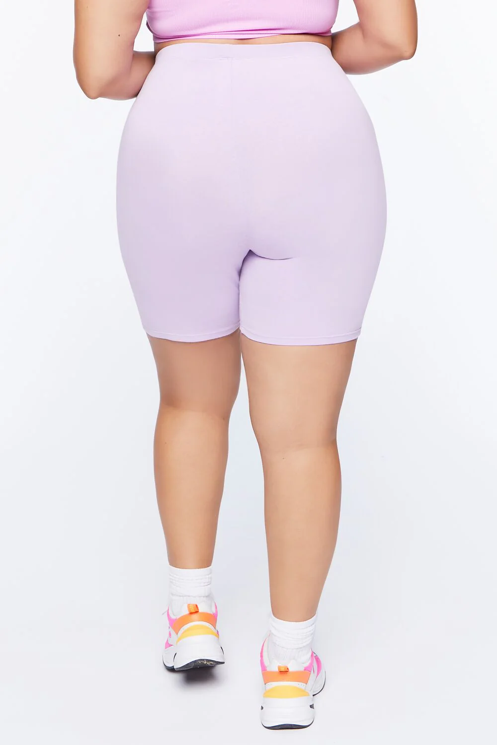 Plus Size Basic Organically Grown Cotton Shorts - Image 9