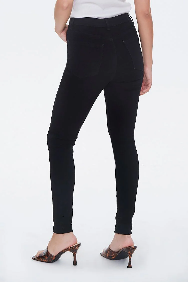 Stretch High-Rise Skinny Jeans - Image 3