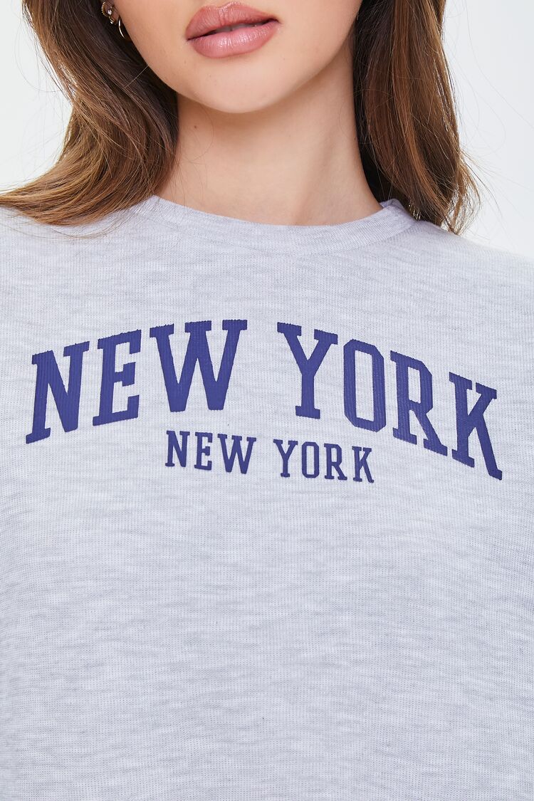 Fleece New York Graphic Pullover - Image 10