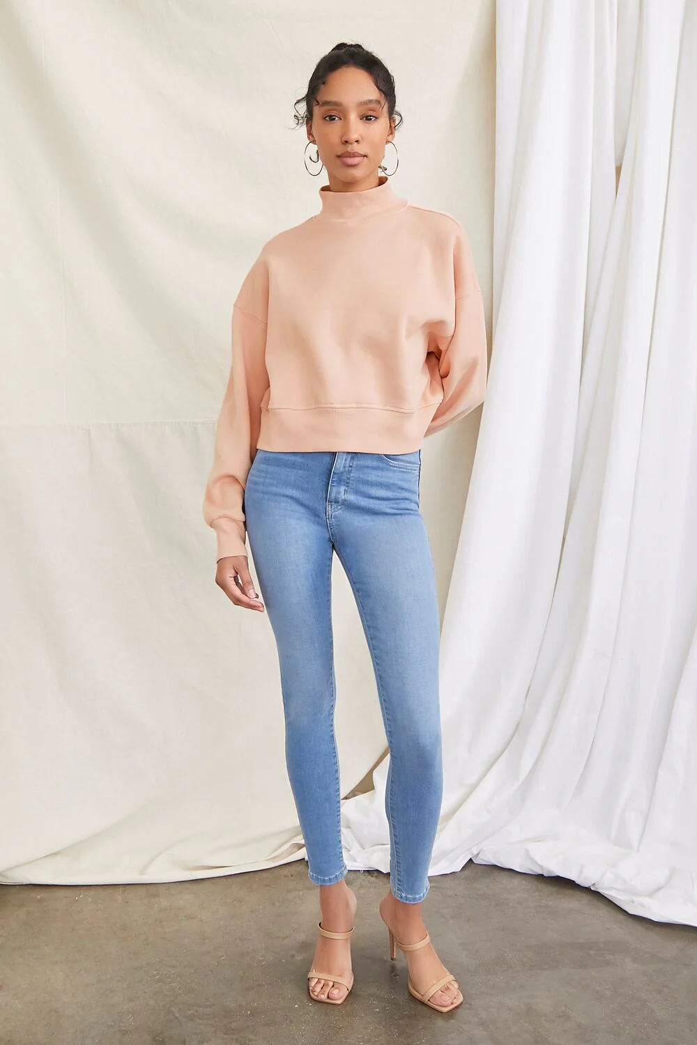 Fleece Drop-Sleeve Pullover - Image 4
