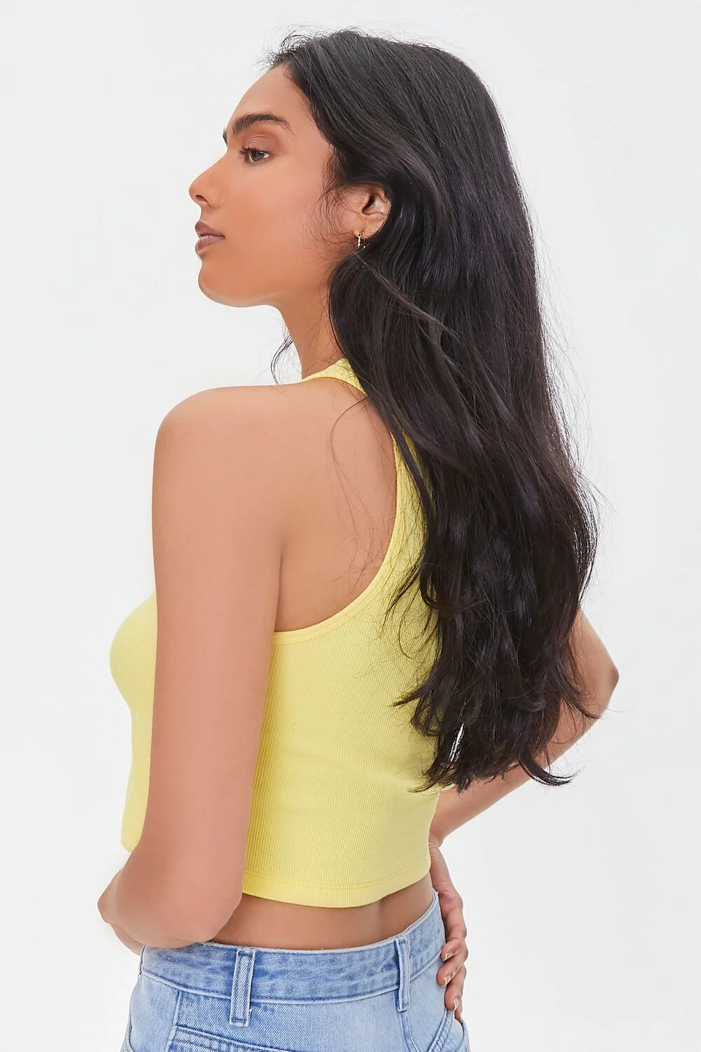 Embroidered Tweety Bird Crop Top - Image 2