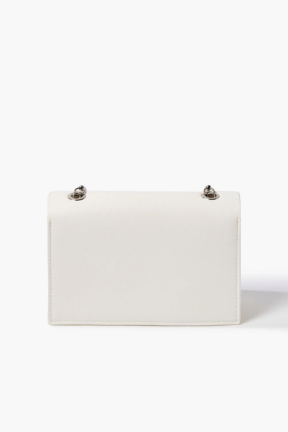 Faux Leather Chain Crossbody Bag - Image 3