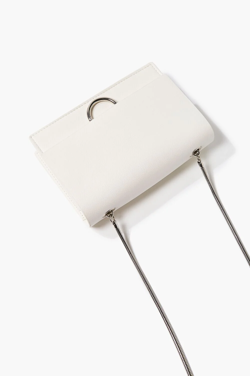 Faux Leather Chain Crossbody Bag - Image 4