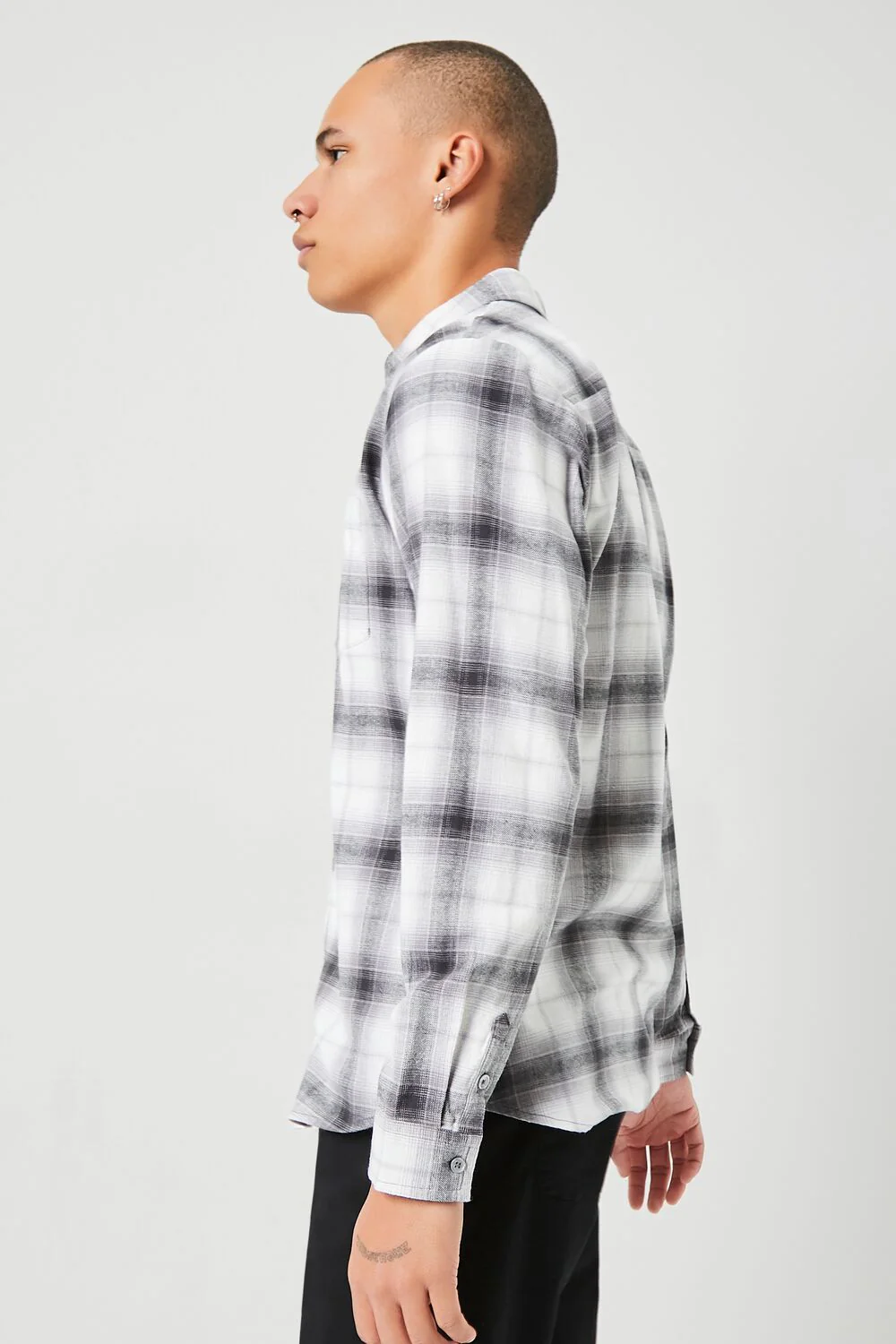Plaid Flannel Shirt - Image 2