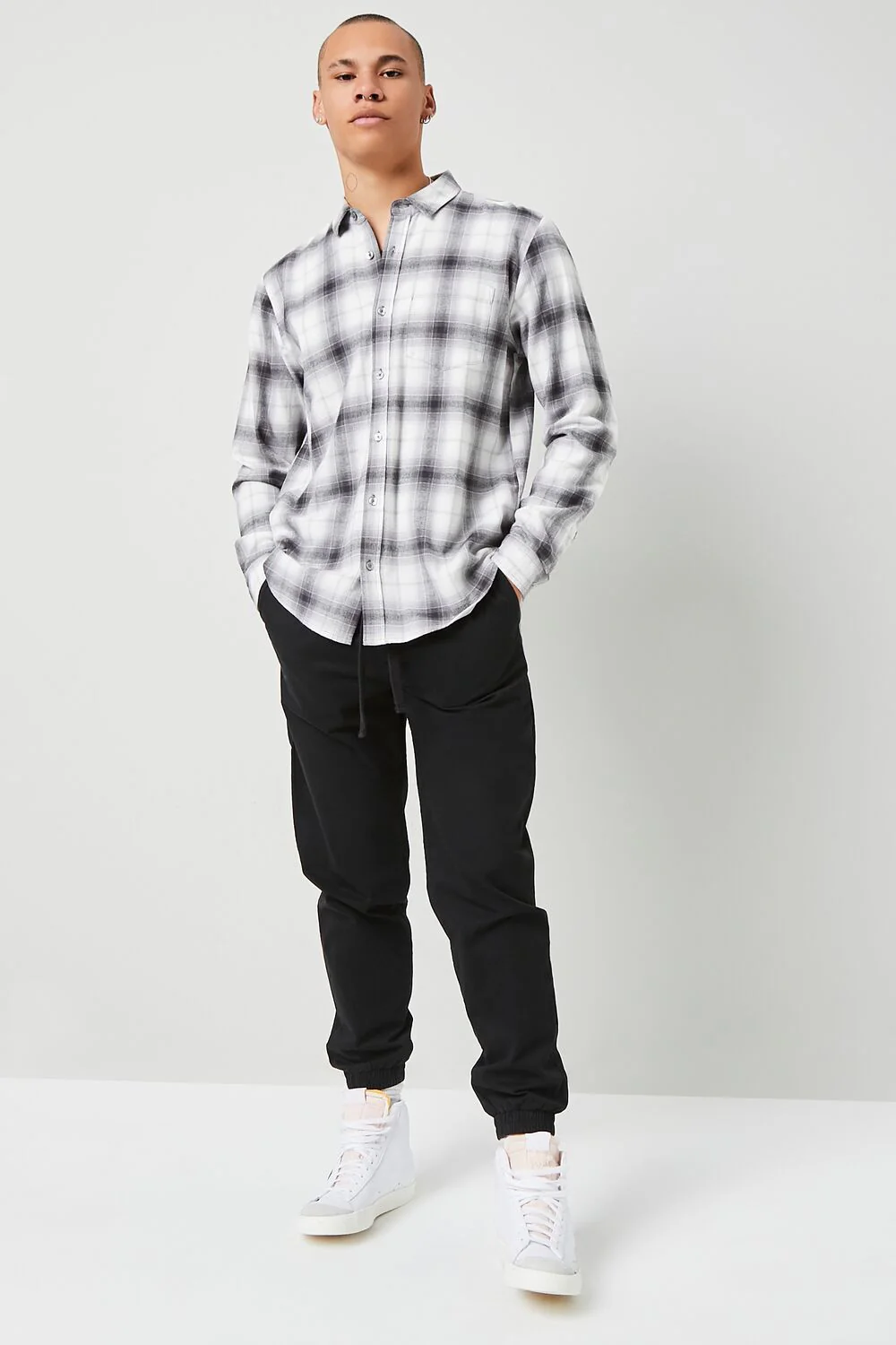 Plaid Flannel Shirt - Image 4