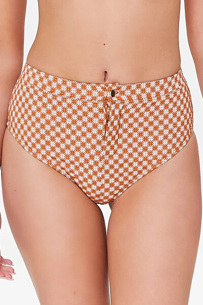 Plaid Bikini Bottoms - Image 4