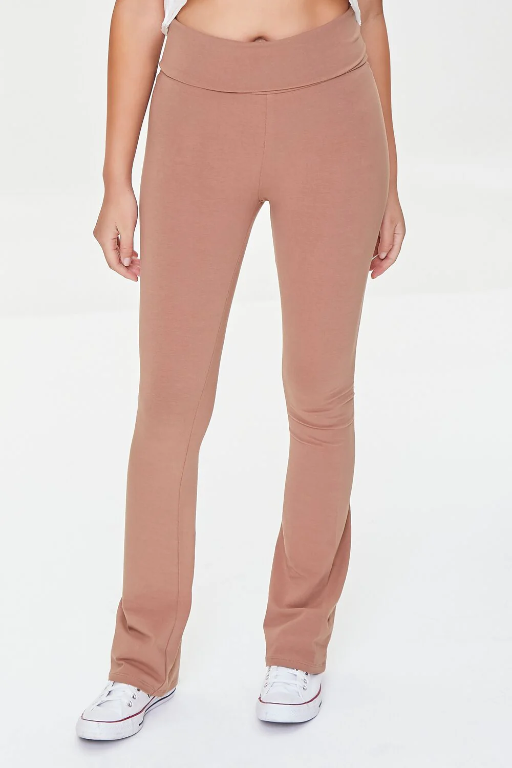 Foldover Flare Leggings - Image 2