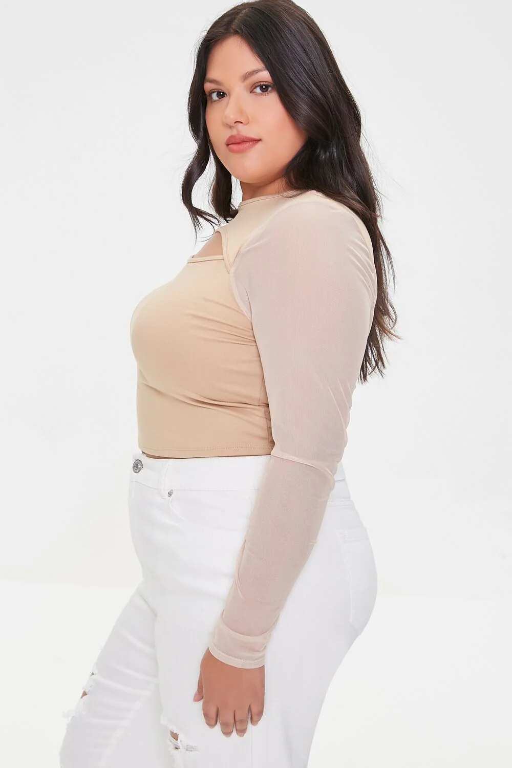 Plus Size Cutout Top - Image 2