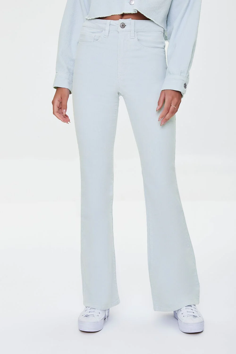 Corduroy Flare Pants - Image 2