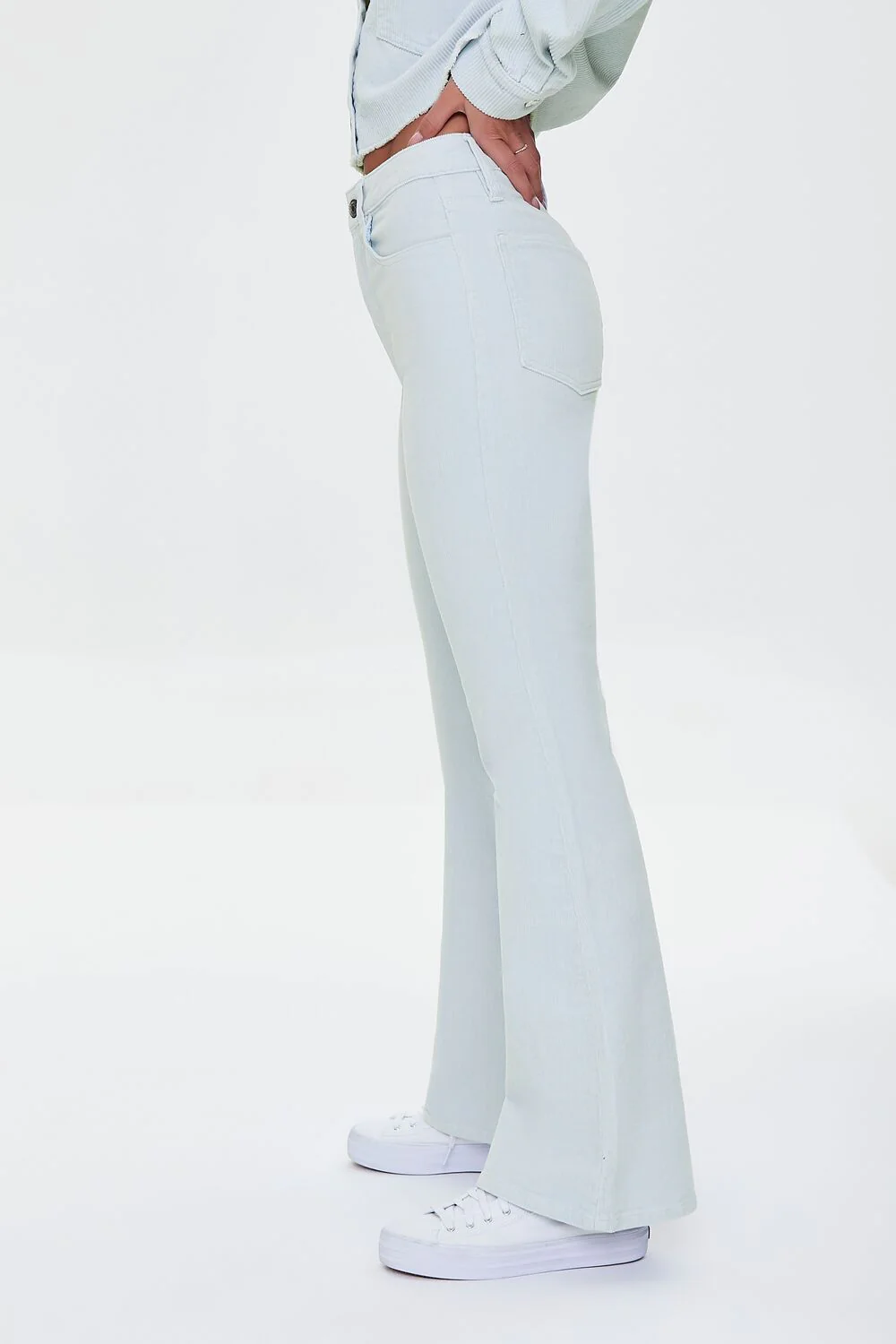 Corduroy Flare Pants - Image 3