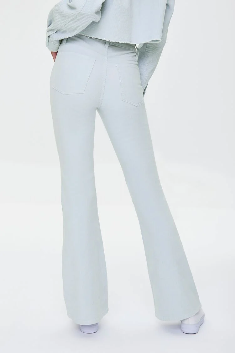 Corduroy Flare Pants - Image 4
