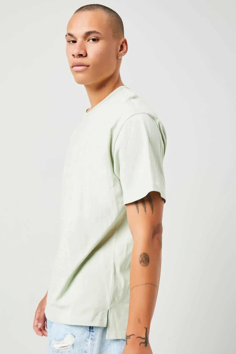 Essential High-Low Tee - Image 7