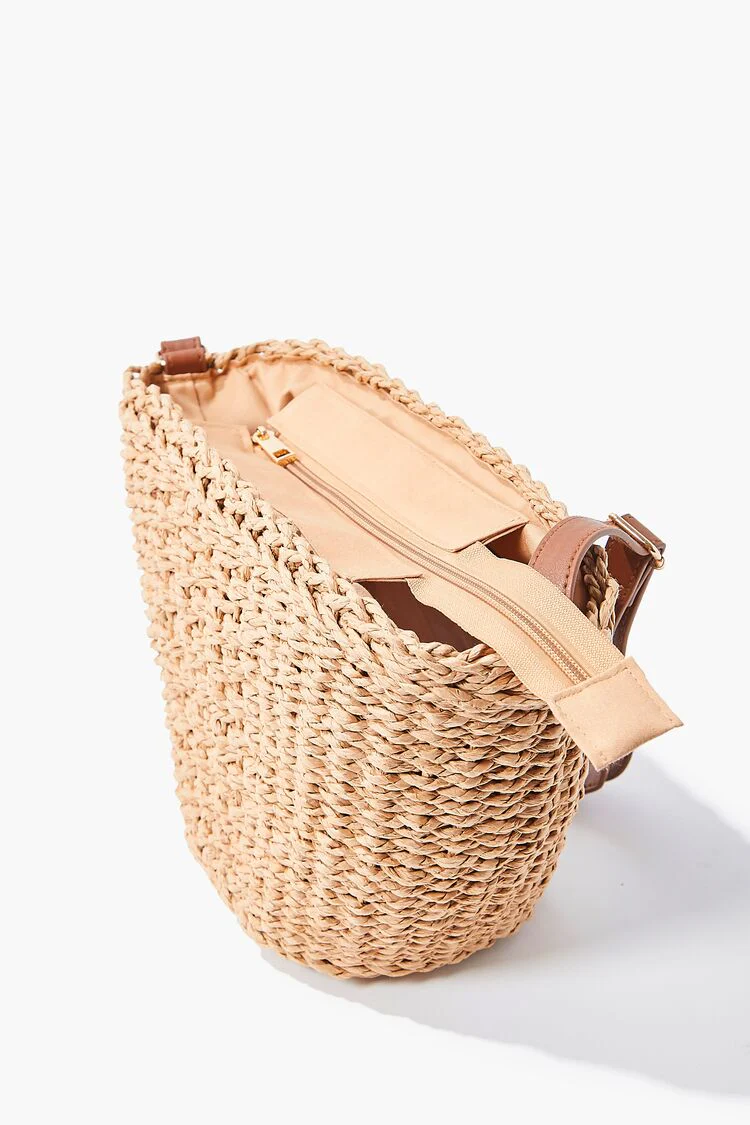 Basketwoven Crossbody Bag - Image 2