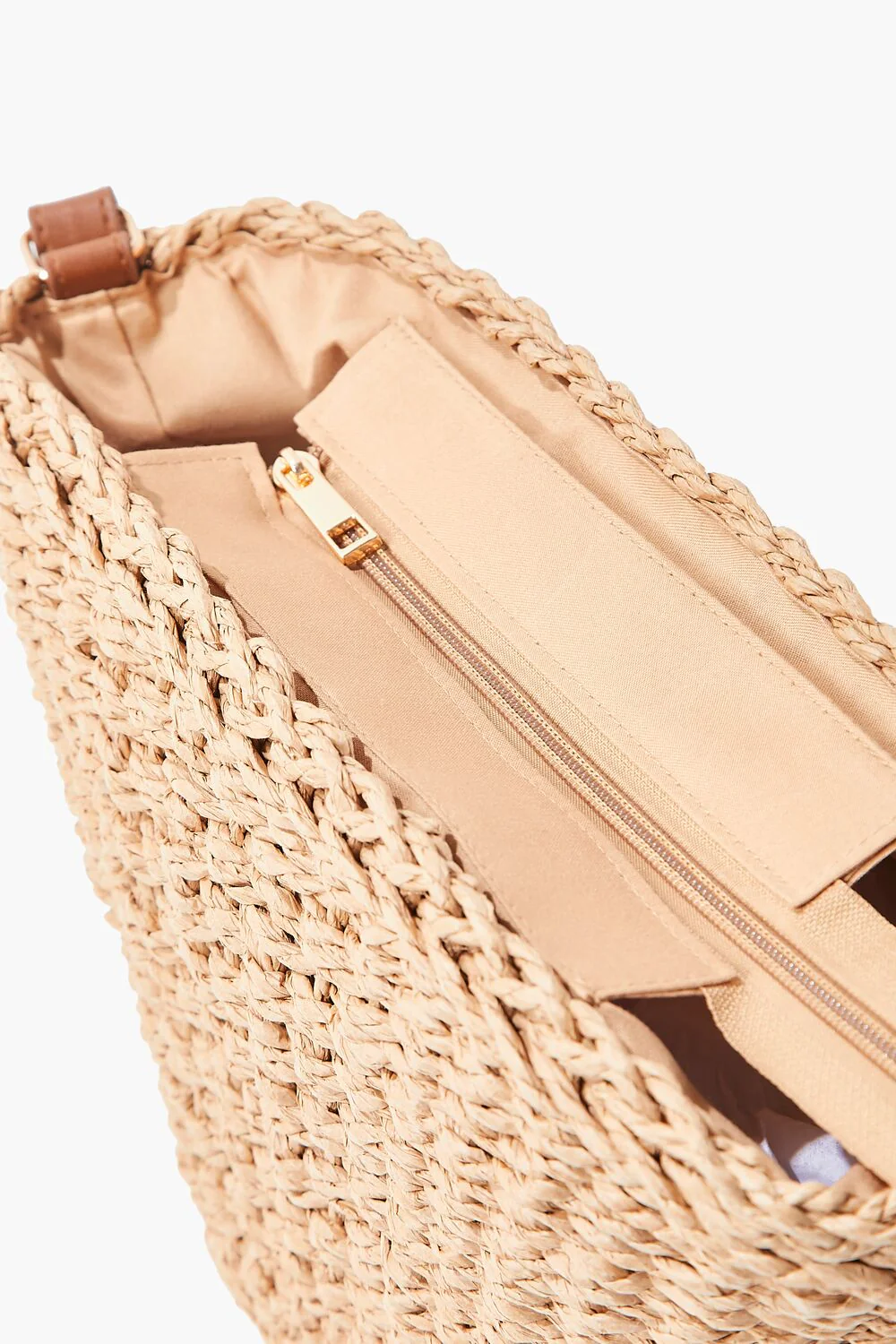 Basketwoven Crossbody Bag - Image 3