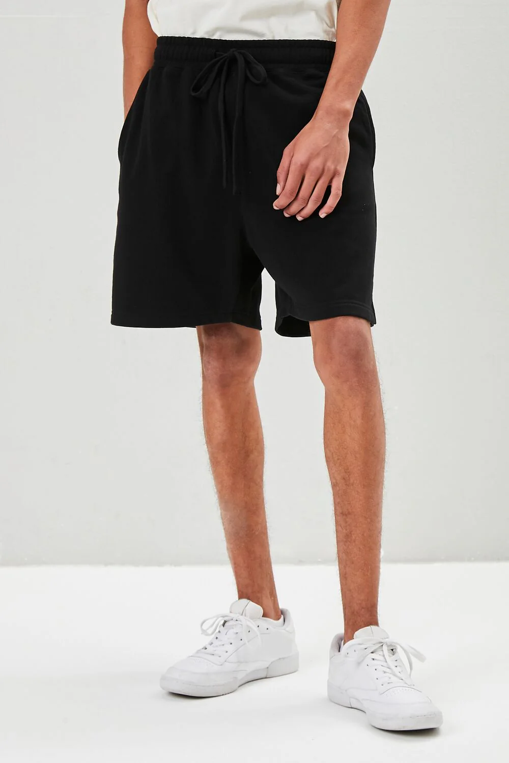 Basic Drawstring Shorts - Image 2