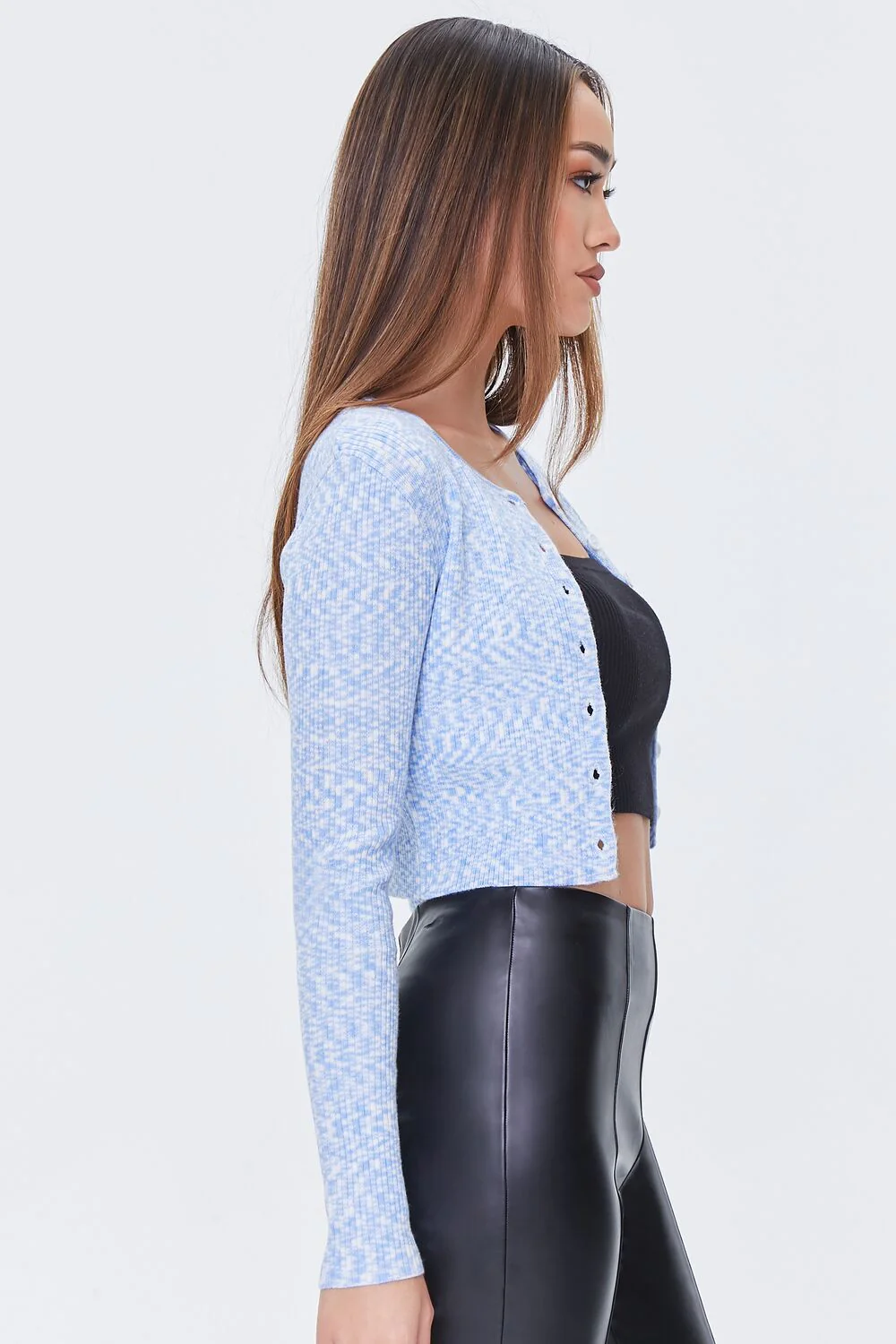 Marled Cardigan Sweater - Image 2