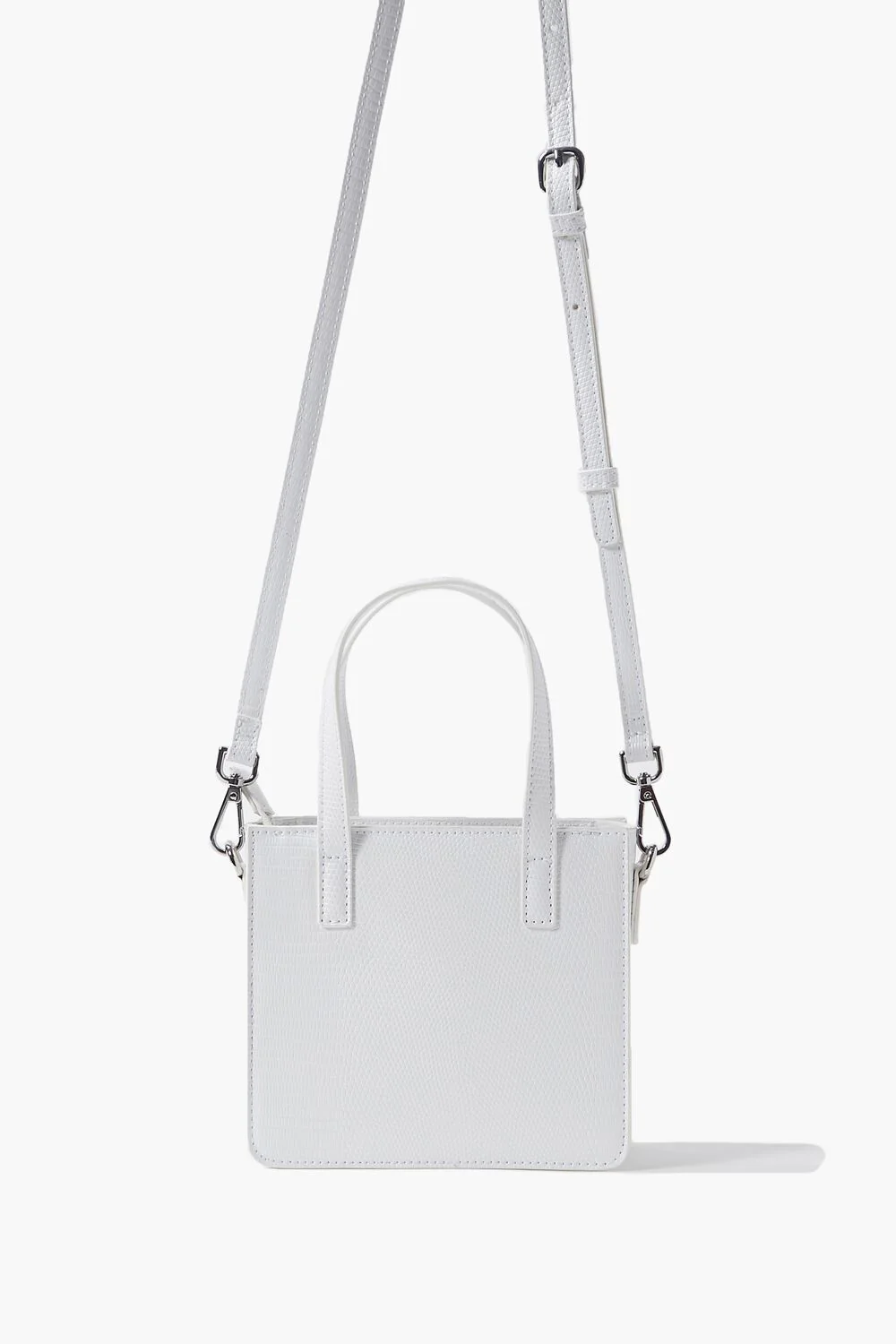 Faux Croc Leather Tote Bag - Image 4