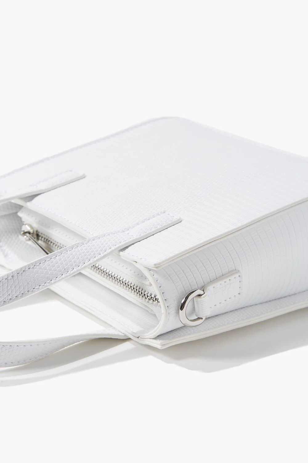 Faux Croc Leather Tote Bag - Image 5