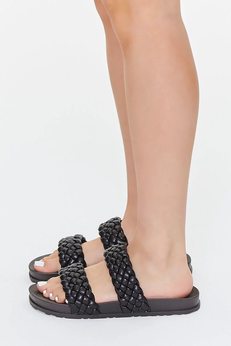 Braided Dual-Vamp Sandals - Image 2