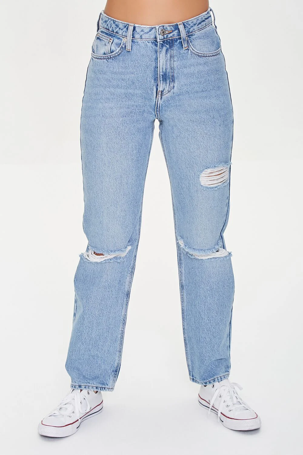 90s-Fit High-Rise Jeans - Image 2