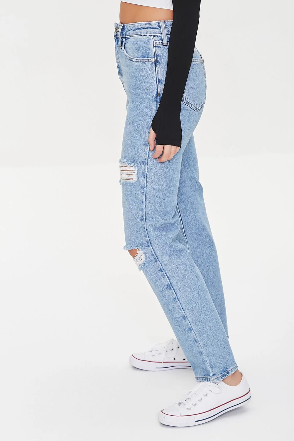 90s-Fit High-Rise Jeans - Image 3