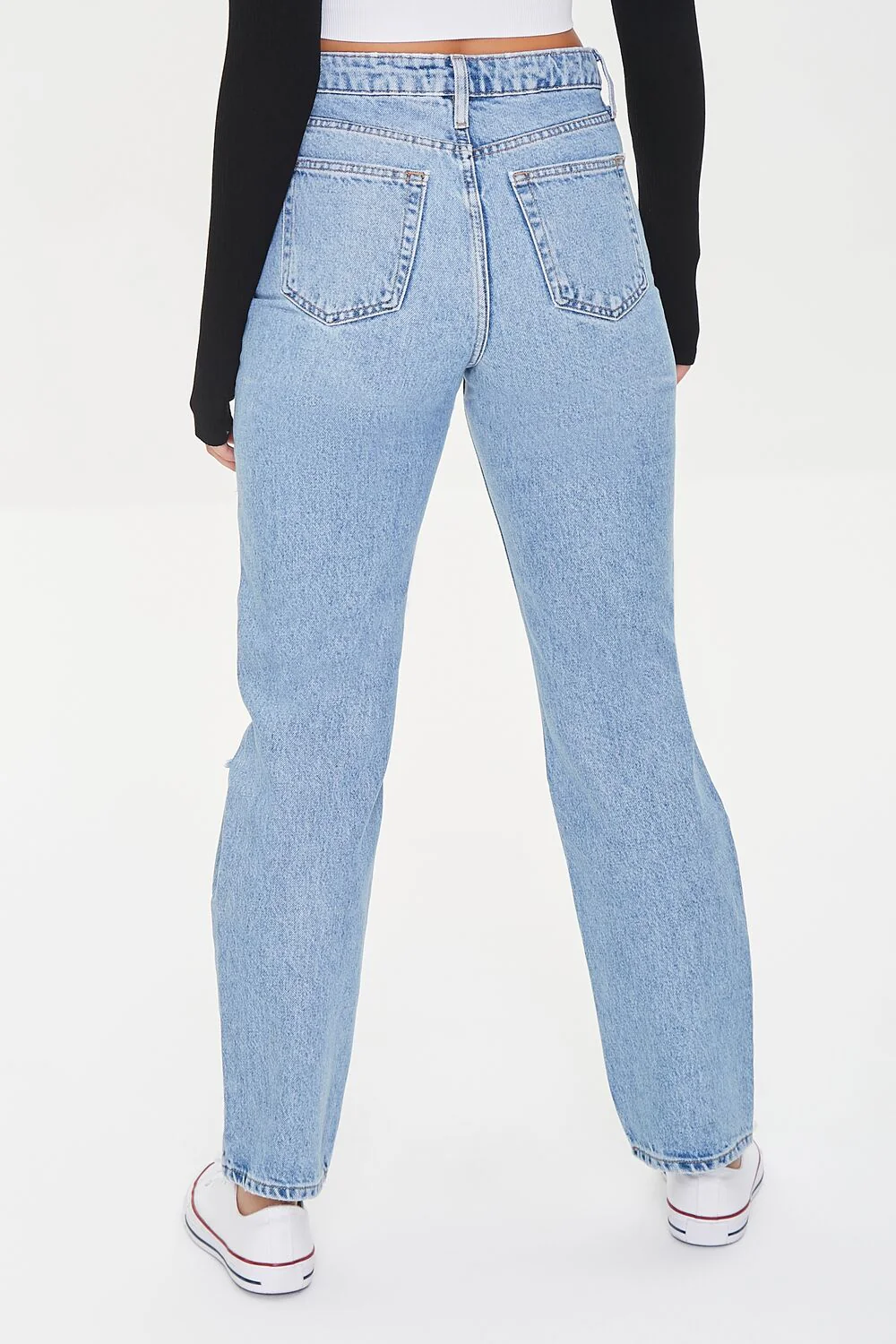90s-Fit High-Rise Jeans - Image 4