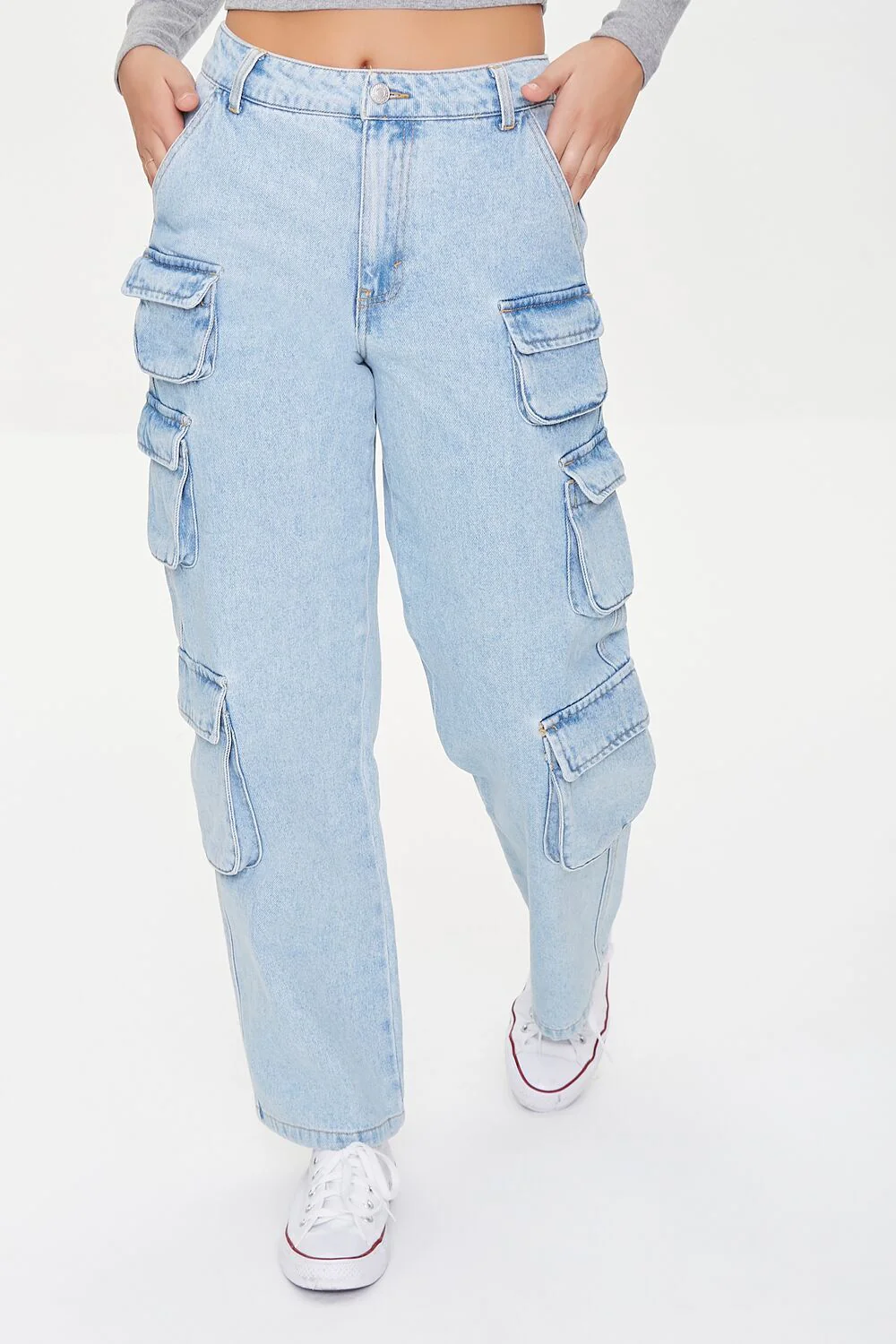 Relaxed Cargo Jeans - Image 2