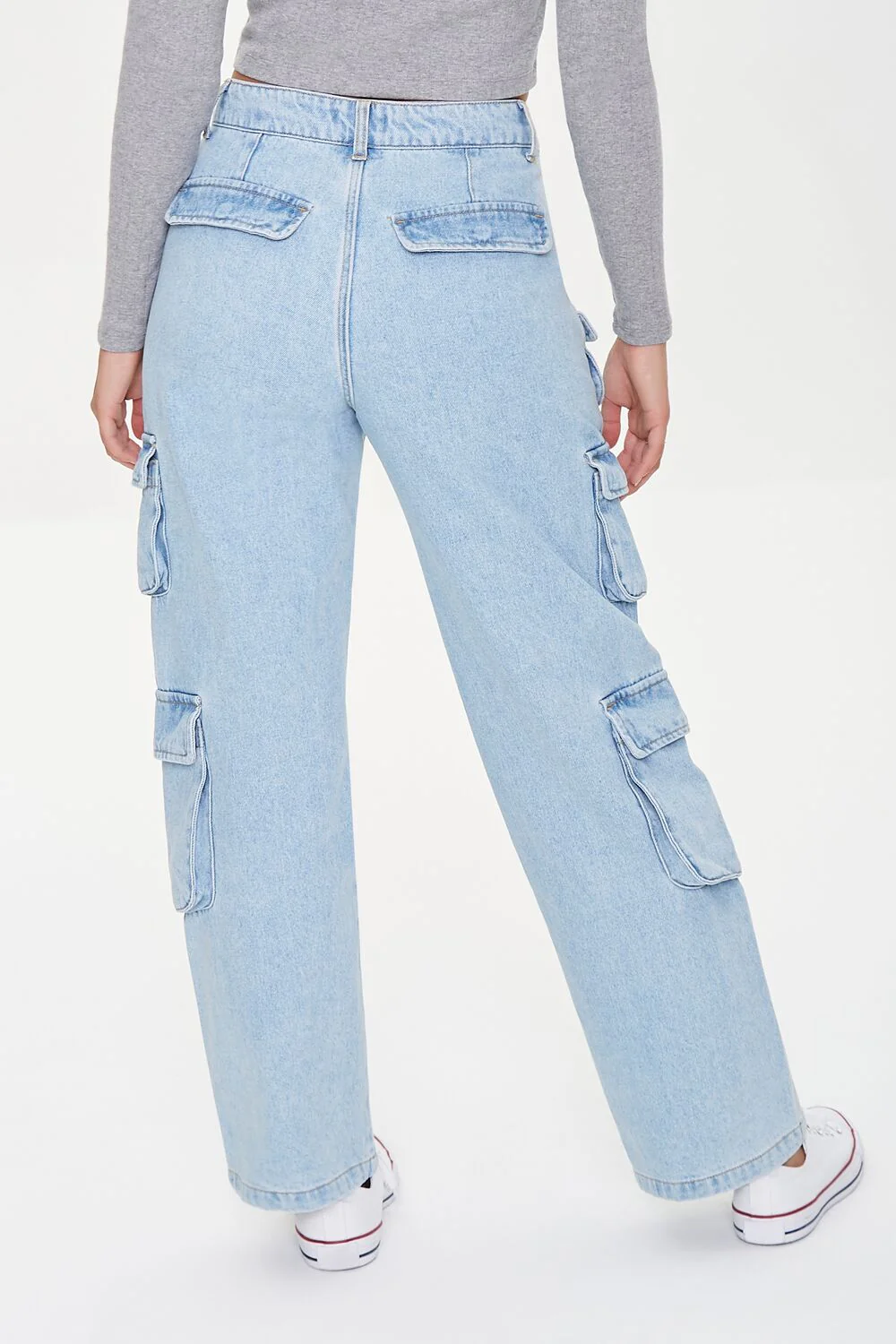 Relaxed Cargo Jeans - Image 4