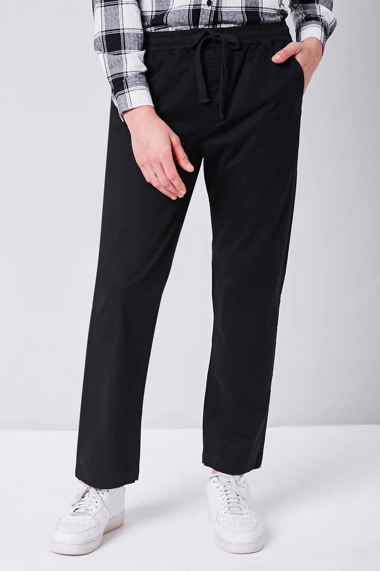 Drawstring Tapered Pants - Image 2