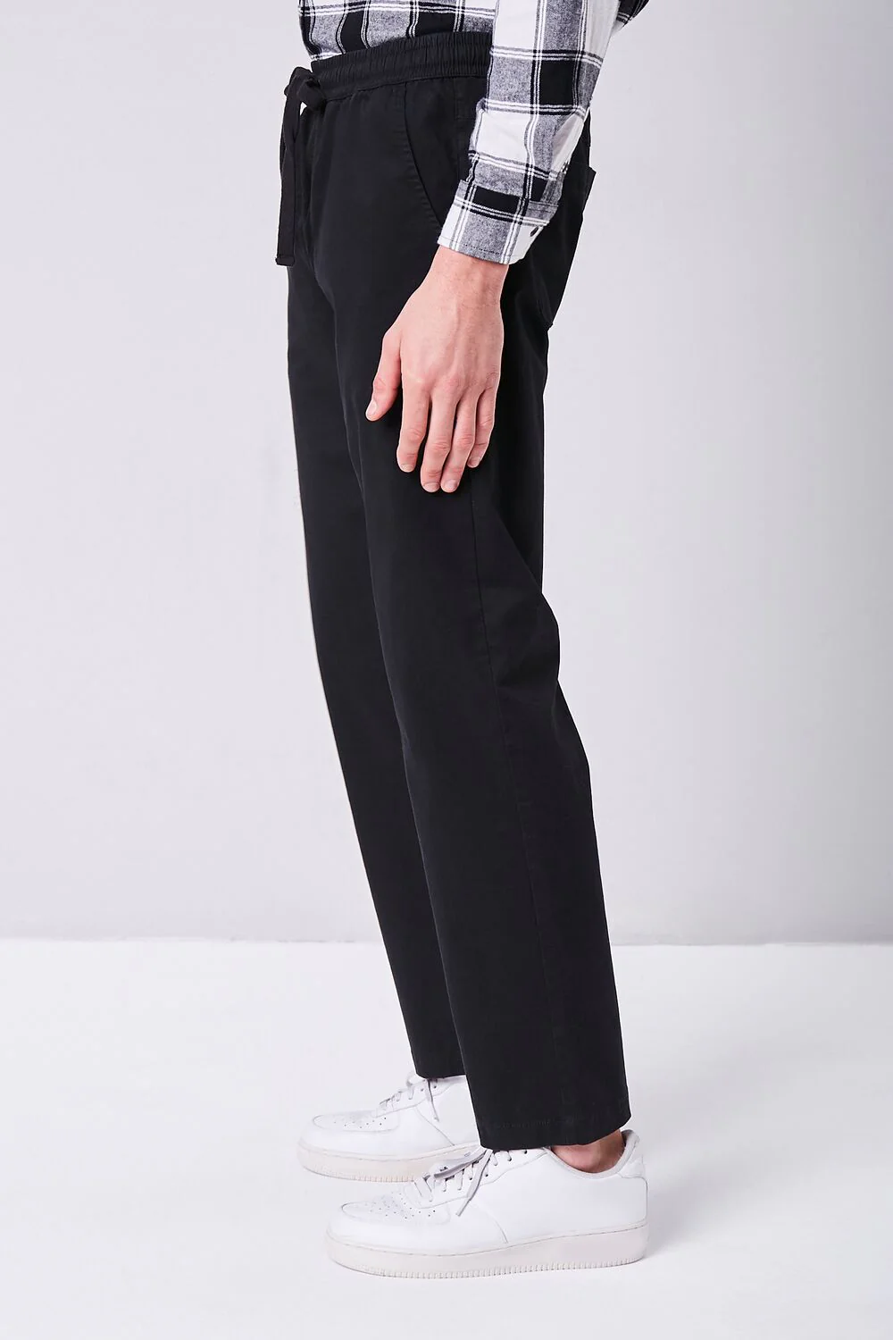 Drawstring Tapered Pants - Image 3
