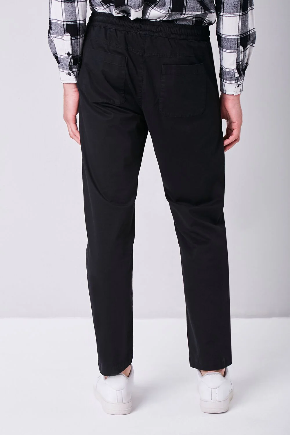Drawstring Tapered Pants - Image 4