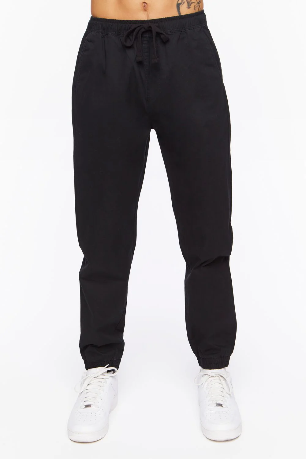 Drawstring Waist Joggers - Image 2